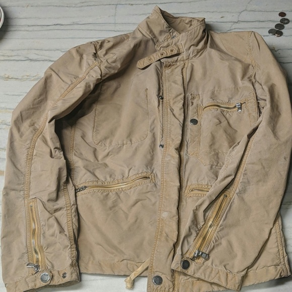Cp Company Beige Jacket Discount Sale 